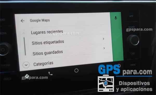google-maps-en-android-auto